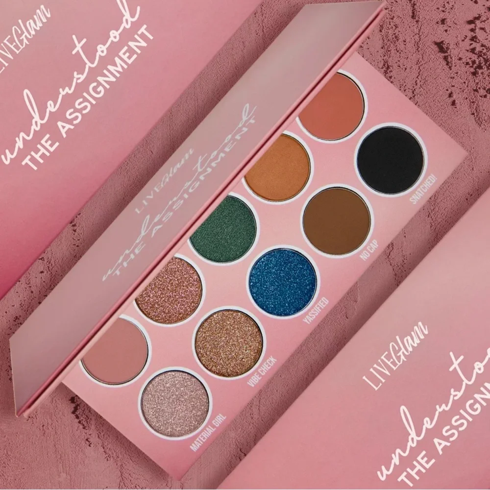 🌸🆕🌸 LiveGLAM “Understood the Assignment” Eyeshadow Palette